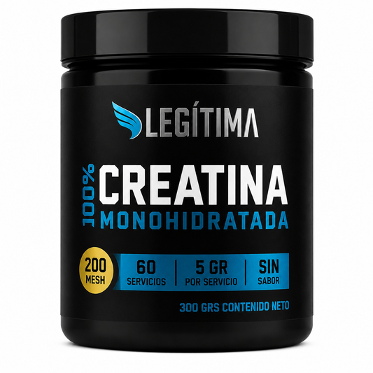 Creatina Monohidratada 300 g | Legítima Sport