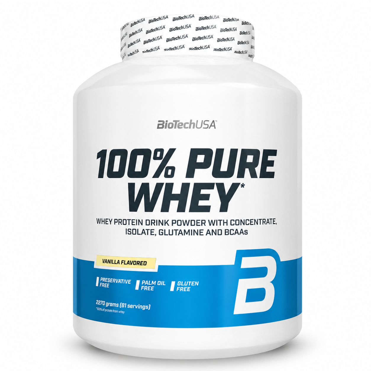 BioTechUSA 100% Pure Whey 5 lb | 81 porciones